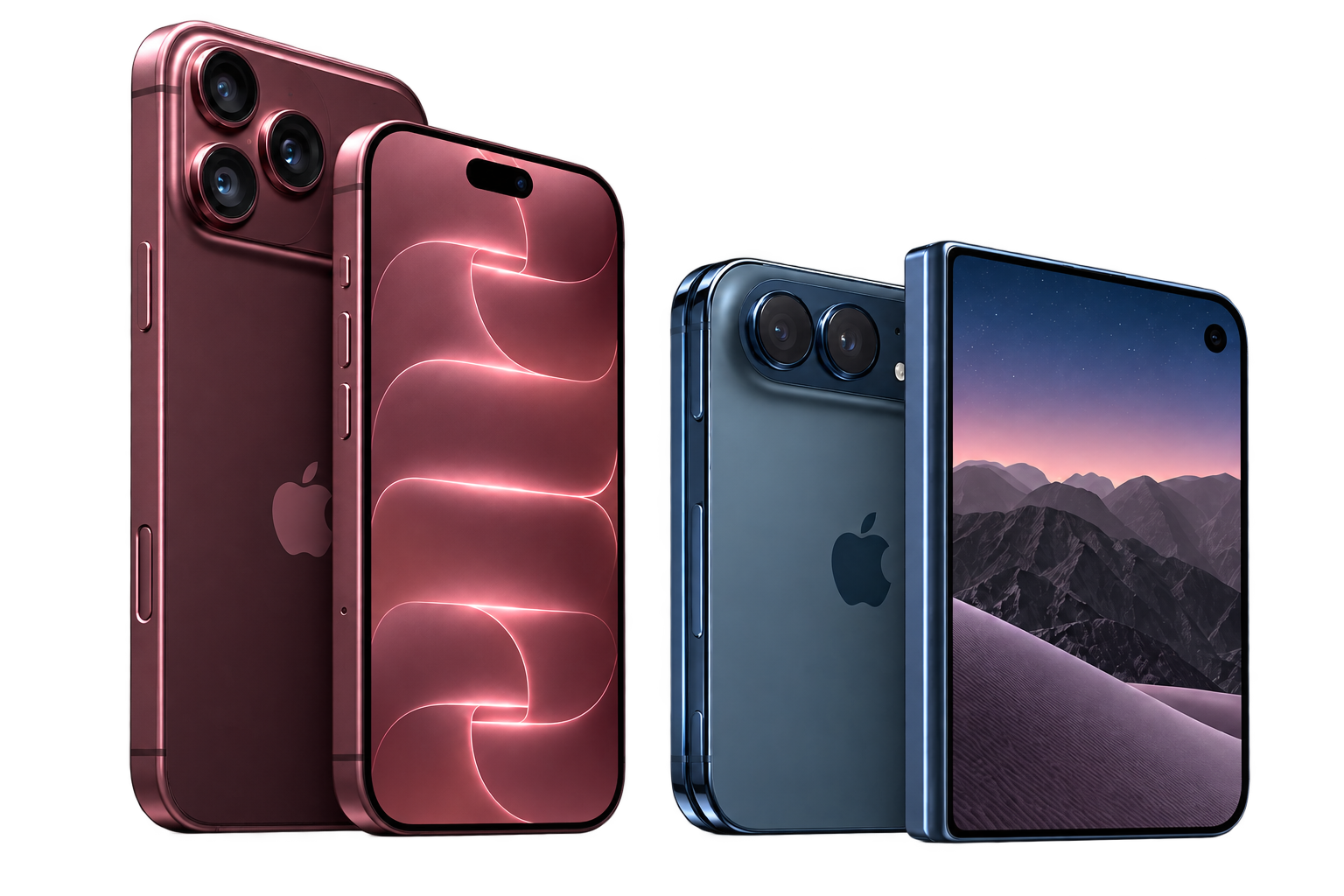 Four premium smartphones for Edge Comms III